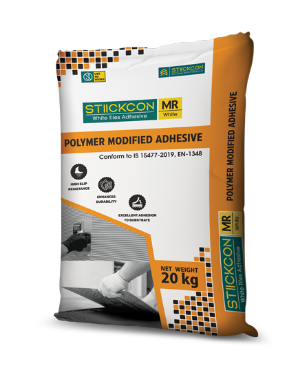 White Tiles Adhesive-MR image